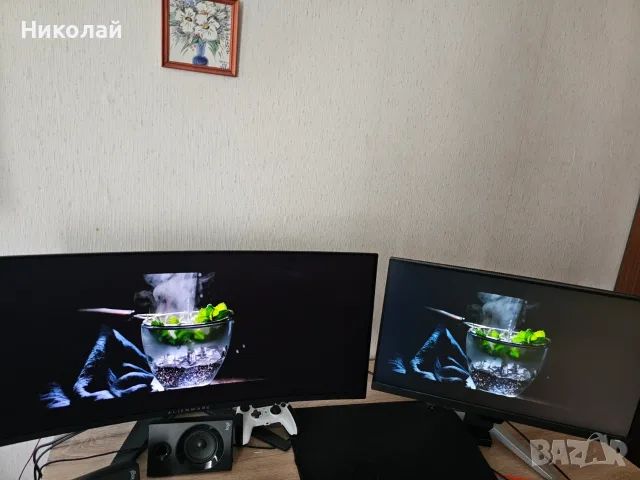 Гаранционно подменен DELL Alienware 34 inch Curved QD-OLED Gaming монитор - AW3423DWF, снимка 2 - Монитори - 56085842