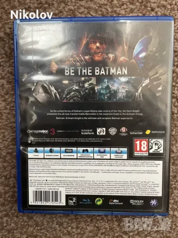 Batman Arkham Knight PS4 (Съвместима с PS5), снимка 3 - Игри за PlayStation - 48747253