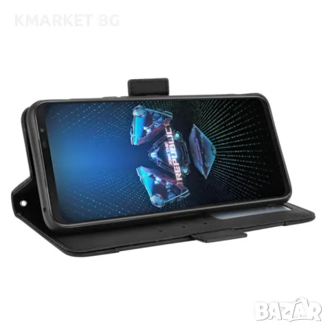 Asus ROG Phone 5 Wallet Калъф и Протектор, снимка 4 - Калъфи, кейсове - 49024016