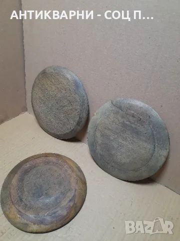 Комплект Стари Дървени Чинии., снимка 6 - Антикварни и старинни предмети - 49091027