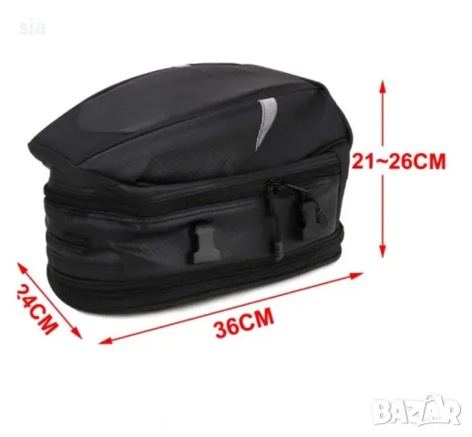 Мото Чанта за багажник, водоустойчив, снимка 2 - Части - 49448376
