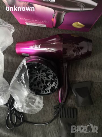 Сешоар с дифузер RBR0WN BR-1801, снимка 4 - Сешоари - 42546770