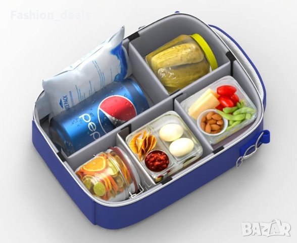 Нови 5 броя Леки ледени пакети многократна употреба Съхранение храна охладане, снимка 3 - Други стоки за дома - 42595916