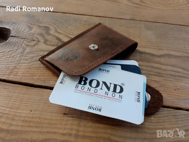 Кожен калъф за карти и лични документи , снимка 6 - Портфейли, портмонета - 47327141