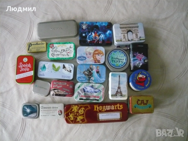 Стари метални кутии, снимка 6 - Колекции - 51495416