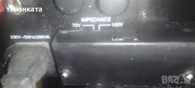 усилвател MONACOR предназначен за 110 волтови тонколони , снимка 6 - Тонколони - 53310882