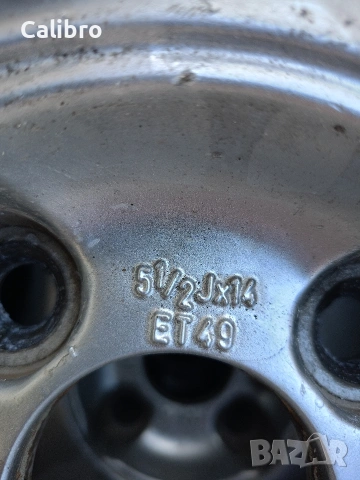 Лети джанти 14 цола опел, снимка 4 - Гуми и джанти - 53797799