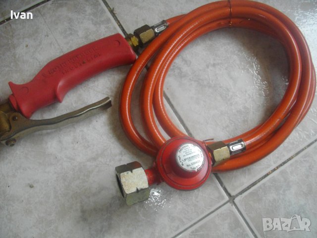 ROTHENBERGER-58 см Газова Горелка За Покриви/Хидроизолации-Немска-Профи-С Маркуч и Редуцир Вентил, снимка 10 - Други инструменти - 41443485