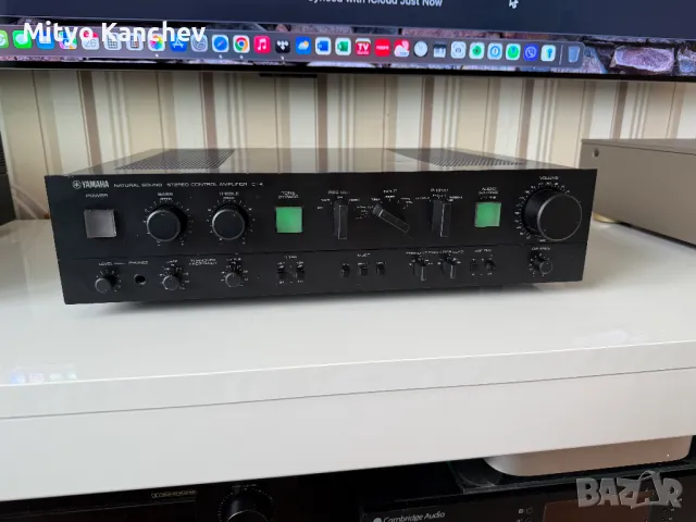 Предусилвател Yamaha C-4, снимка 4 - Ресийвъри, усилватели, смесителни пултове - 49520623