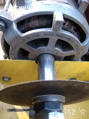 3 в 1 шмиргел, флекс и охлюв. Ел двигател 180 /60 w на 2800 /300 обр направена от мераклия на 220v, снимка 7 - Други машини и части - 56154598