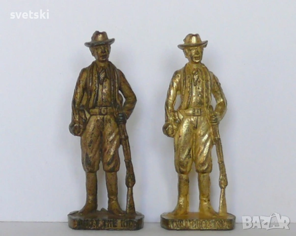 Стари метални войничета и фигурки от шоколадови яйца Киндер, Балабан, Ландрин и др., снимка 5 - Колекции - 50821230