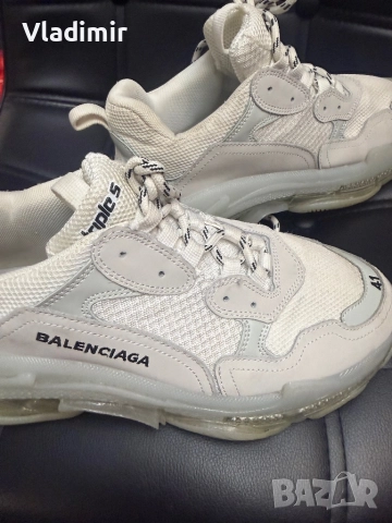 Оригинални кецове Balenciaga Triple S, снимка 4 - Кецове - 52879489