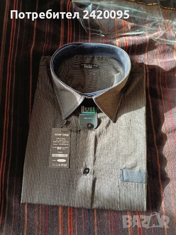 мъжка риза Луси  с дълъг ръкав-30, снимка 1