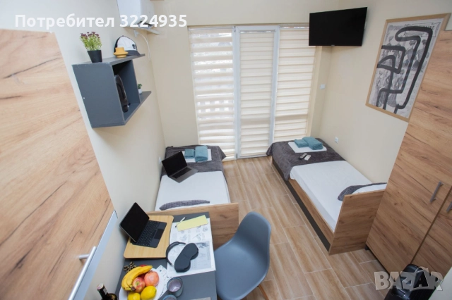 Наем  1-стаен  / Търново- кв.Бузлуджа/ 41000 eu / Видеонаблюдение / Контрол на Достъпа , снимка 9 - Апартаменти - 48353557