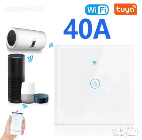 Смарт ключ за бойлер, седмичен програматор, таймер, снимка 2 - Бойлери - 48355118