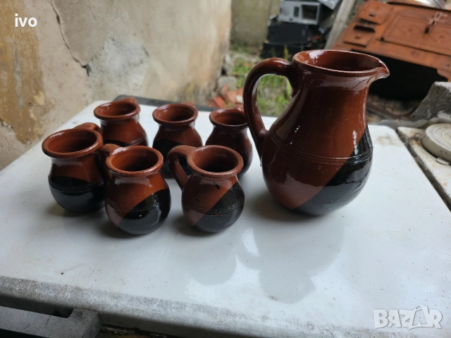 Глинени канички, снимка 3 - Антикварни и старинни предмети - 53051189