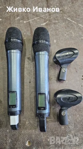 Безжична микрофонна система SENNHEISER EW100 G3, снимка 5 - Микрофони - 48365909