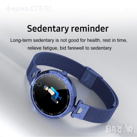 Смарт часовник STELS Q22, Водоустойчив IP68, Неръждаема стомана, снимка 15 - Смарт часовници - 41686674