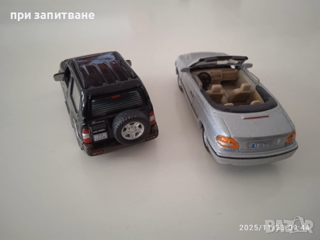 Метални колички Mercedes, Toyota, Lexus, BMW, Volvo, на Hongwell, 1/72, снимка 18 - Колекции - 50404782