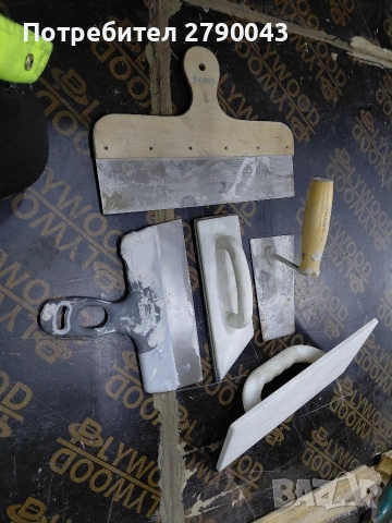 инструменти за шпакловка