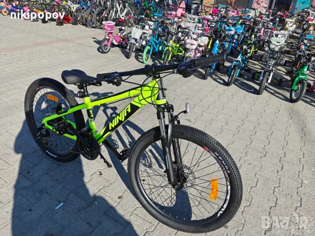 Промо велосипед 24" Passati NINJA жълт, снимка 4 - Велосипеди - 56254092