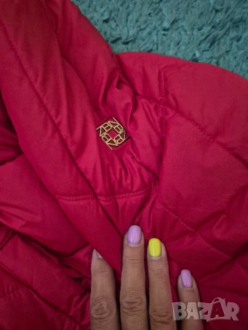 червено зимно яке Zabaione, снимка 4 - Якета - 51392989