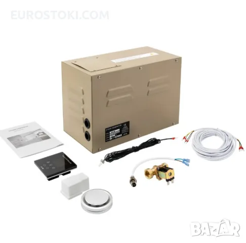 Парогенератор за сауна Hanchen 3KW CE 220V, за 3 m³, 35-55℃, цифров контролен панел