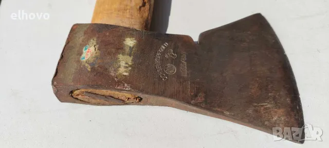Стара брадва Ochsenkopf#66, снимка 4 - Антикварни и старинни предмети - 50216372
