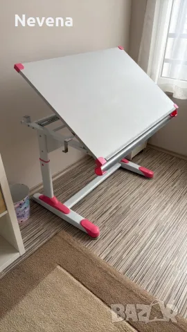 Детско бюро с регулируема височина, снимка 1