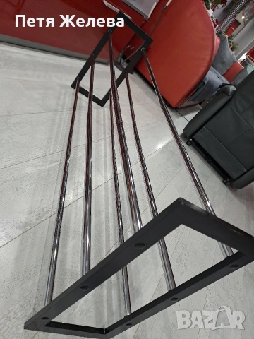 Хромирана,регулируема етажерка(рафт) за обувки