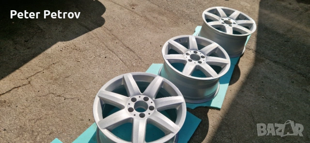 Продавам джанти R17 5x112 ET35 8 1/2j, снимка 2 - Гуми и джанти - 53662087