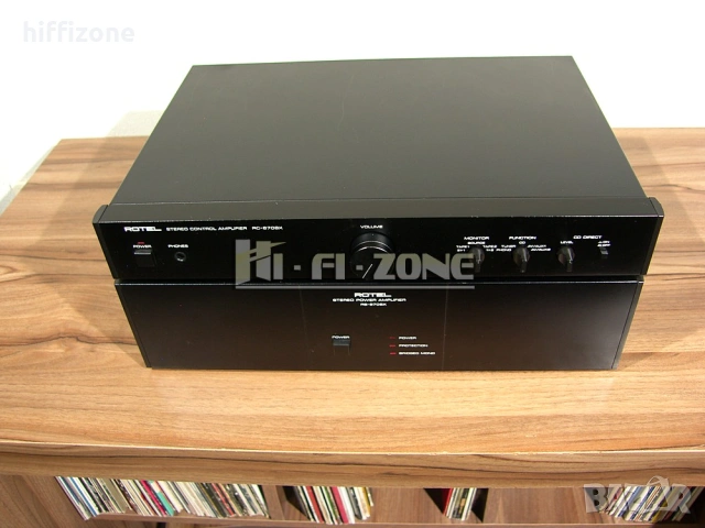 Комплект    Rotel rc-870bx / rb-870bx , снимка 3 - Ресийвъри, усилватели, смесителни пултове - 53682133