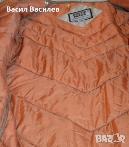 ARCTIC PARKA мъжко бежево зимно шушляково яке, снимка 3 - Якета - 51934122
