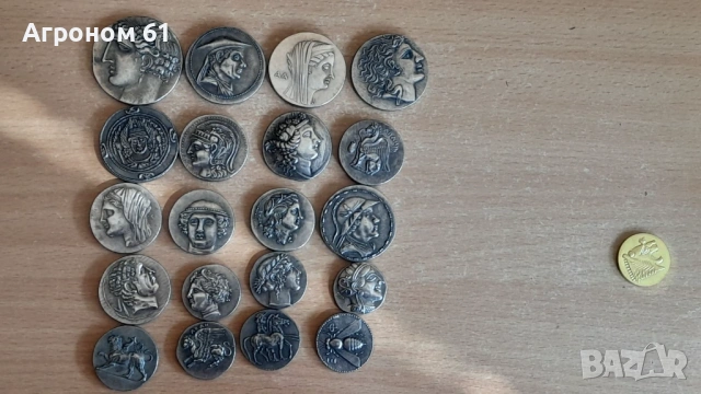 Римски монети и тетрадрахми - реплика цената е за брой, снимка 4 - Нумизматика и бонистика - 53734320