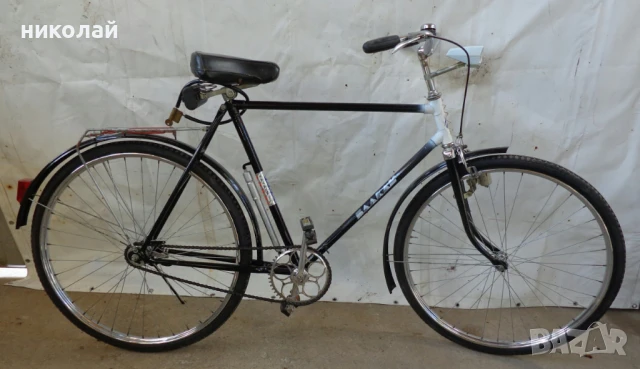 Ретро велосипед марка Балкан 28 " произведен през 1978 година в Н. Р. България  гр. Ловеч ВМЗ