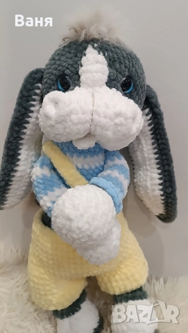 Плетено магаренце на една кука