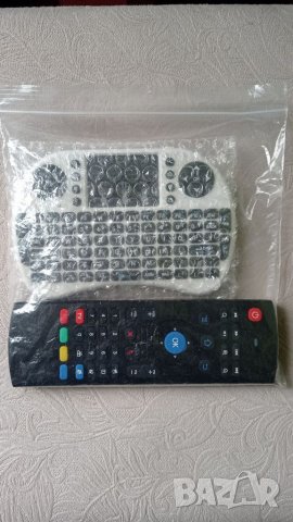 Wireless keyboard + touchpad + Air Mouse Remote, снимка 16 - Клавиатури и мишки - 40007726