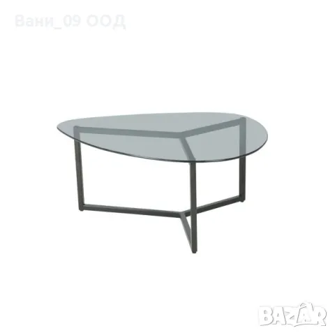Сет 2 стъклени холни масички , снимка 2 - Маси - 47410390