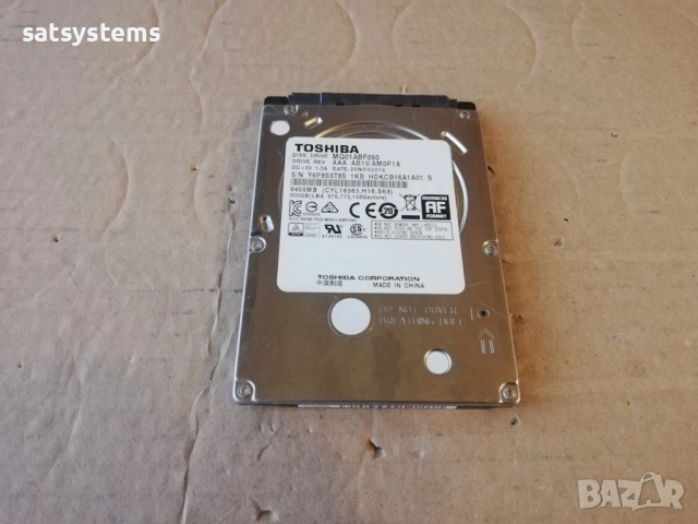 Хард диск Laptop Toshiba MQ01ABF050 500GB SATA 3.0Gb/s
