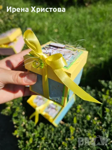 Кутии за бебешки съкровища. Налични! Подарък за близнаци, снимка 7 - Декорация за дома - 55770421