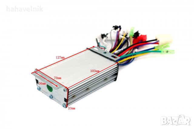 Контролер за електрически велосипед / скутер 350W 36V/ 48V с PAS  МОДЕЛ 1, снимка 3 - Друга електроника - 33973189