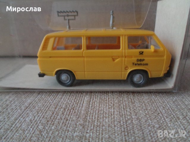 WIKING HO 1/87 VW TRANSPORTER МОДЕЛ ИГРАЧКА КОЛИЧКА БУС, снимка 1 - Колекции - 41376055