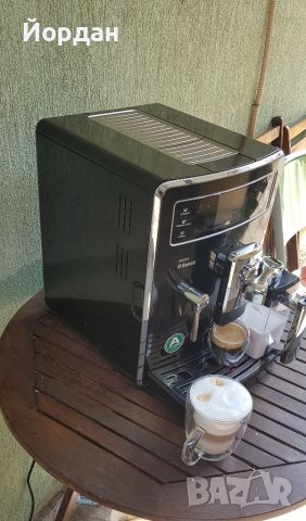 Кафемашина Saeco Xelsis обслужена изцяло. Топ клас! БГ меню! Тъч скрийн дисплей, снимка 17 - Кафемашини - 41662715