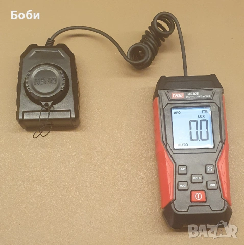 Луксметър/Luxmeter Tasi TA630B (Digital Light Meter), снимка 2 - Други инструменти - 53386359