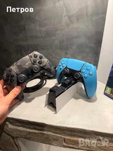 КАТО ЧИСТО НОВ PS5 Disc + 2 джойстика + много подаръци, снимка 7 - PlayStation конзоли - 56005176