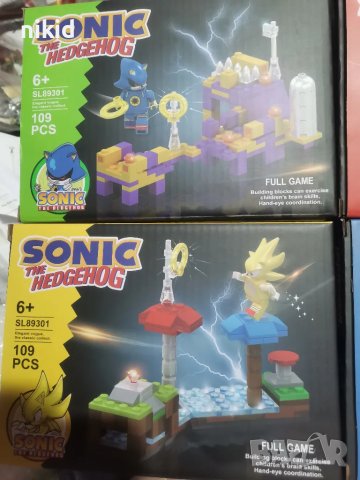 101 109 части конструктор лего Соник Sonic , снимка 3 - Конструктори - 48393464