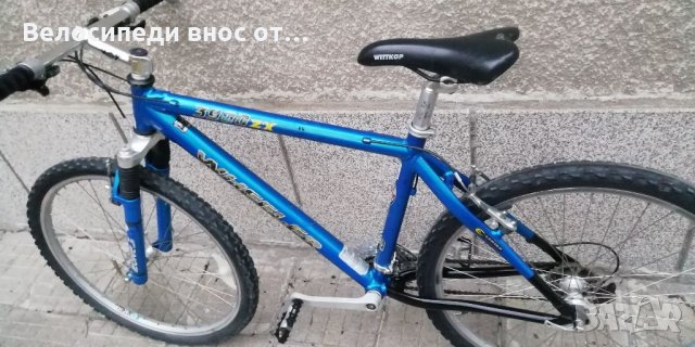 Алуминиев велосипед 26цо 21 ск shimano палцови команди преден амортисьор всичко по колелото ок, снимка 11 - Велосипеди - 35772397