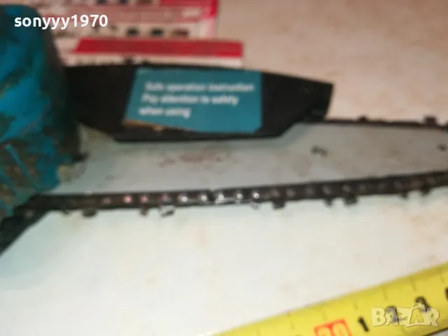 MAKITA-РЕЗАЧКА С ВЕРИГА 0212240948, снимка 17 - Градинска техника - 48185787