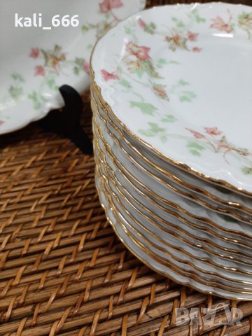 Порцеланов сервиз за торта внос от Холандия , снимка 13 - Сервизи - 41643982