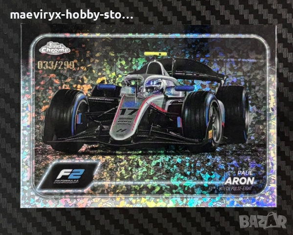 Topps Chrome Fromula 1 (2024) - #103 Paul Aron /299